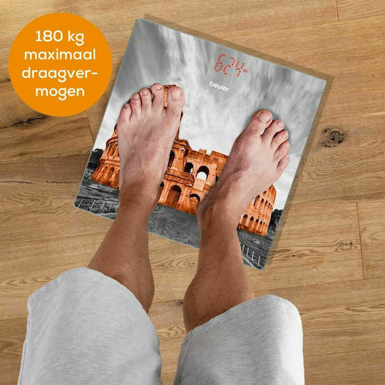 Beurer Ψηφιακή Ζυγαριά 180kg Γκρι Colosseum 75653