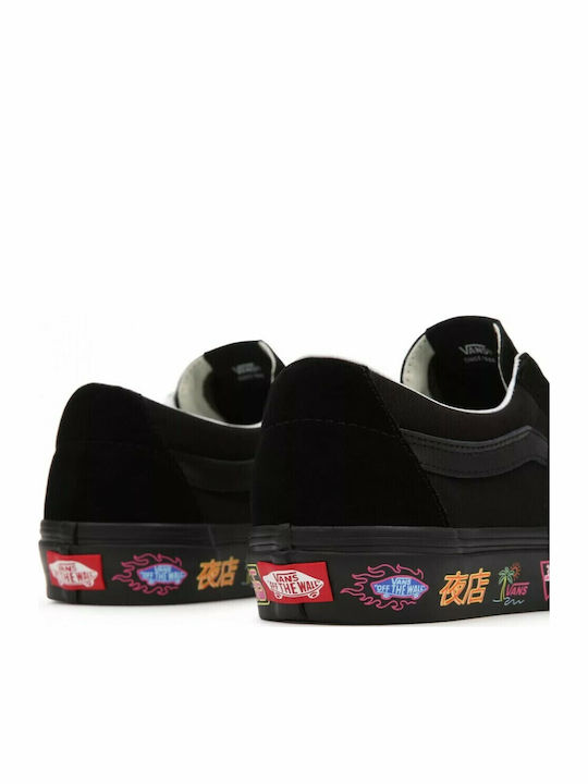 Market SK8-Low Adidași Negri