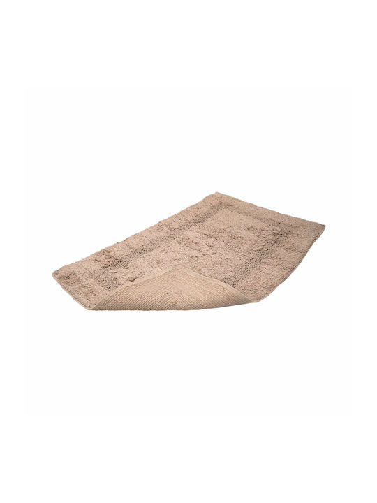 Estia Bath Mat Cotton Deco 02-10348 Beige 50x80cm