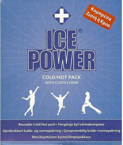 Ice Power Hot-Cold Επίθεμα Gel Κρυοθεραπείας/Θερμοθεραπείας Γενικής Χρήσης 14x28cm