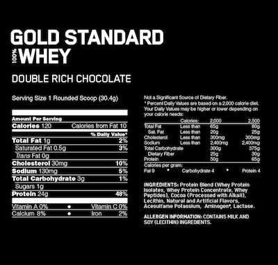 Optimum Nutrition Gold Standard 100% Whey Proteină din Zer cu Aromă de Ciocolată albă cu zmeură 2.273kg