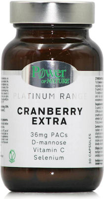 Power Of Nature Platinum Range Cranberry Extra 30 caps