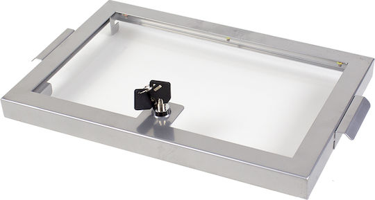Pokeritems Tavă pentru jetoane de poker De aluminiu Gri 6 poziții 1buc