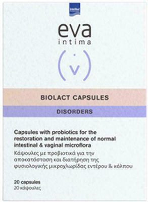 Intermed Eva Intima Προβιοτικά Biolact Disorders 20 κάψουλες