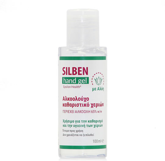 Epsilon Health Silben Αντισηπτικό Gel Χεριών 100ml Aloe Vera