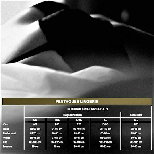 Penthouse Pure Instincts Thong Γυναικείο Sexy String Αυτοκινήτου Black