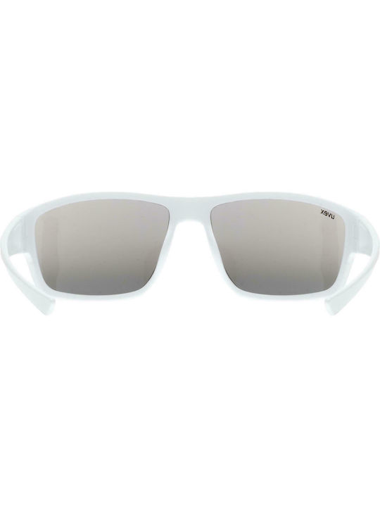 Uvex Sportstyle 230 Unisex Sunglasses with Plastic Frame White Mat S5320698816