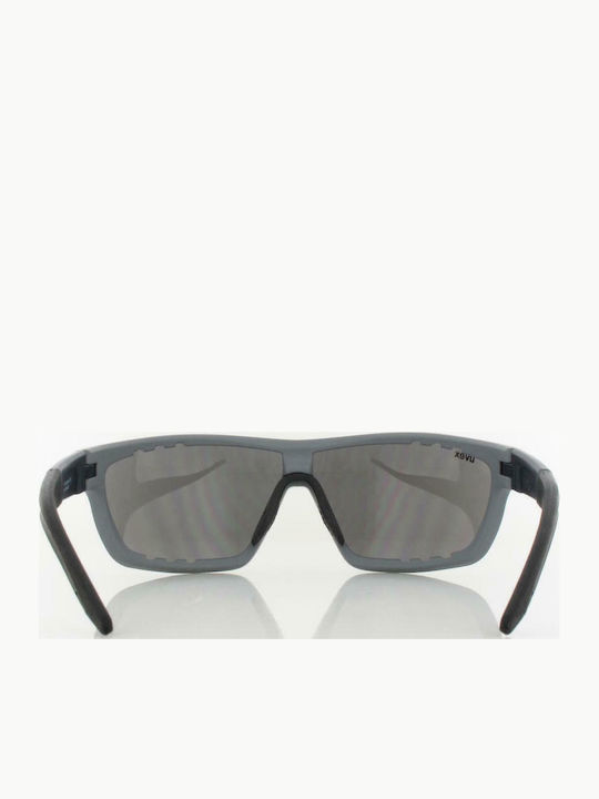 Uvex Sportstyle 706 Men's Sunglasses with Gray Plastic Frame and Gray Lens S5320065416