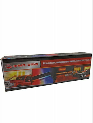 Rolinger Faruri pentru Autoturisme în formă de Bară Magnetism dublu LED Universal 12V 108W cu Iluminare Albastru 1buc