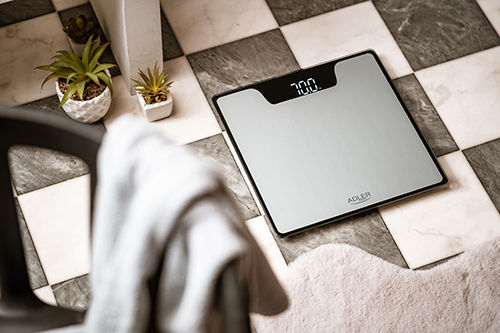 Adler Ψηφιακή Ζυγαριά 180kg Ασημί AD 8174