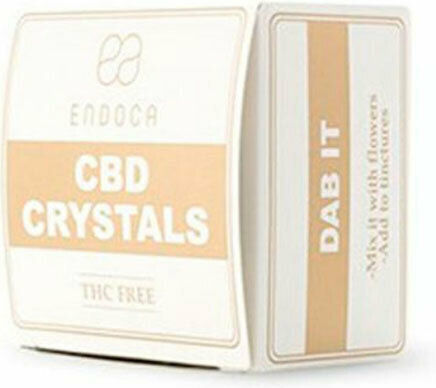 Endoca Cristal Produse din cânepă (CBD) 500mg cu 99% CBD 0.5gr