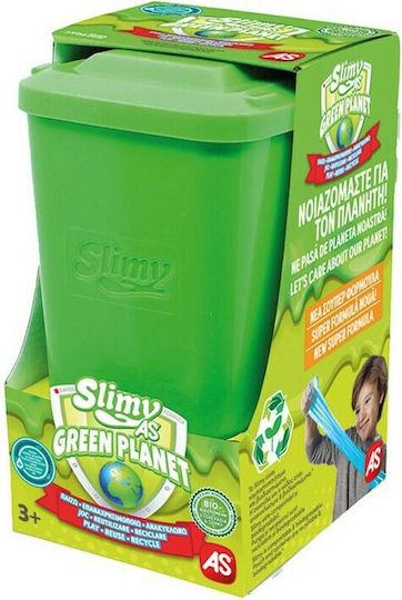 AS Slime Slime Green Planet for Children 3+ years Years (Various Designs/Assortment of Designs) 1pc