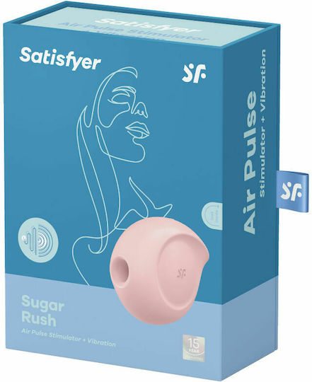 Satisfyer Sugar Rush Air Pulse Stimulator & Vibration Pink