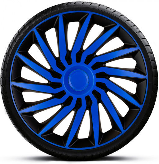 Autostyle Σετ Τάσια Αυτοκινήτου Kendo 4τμχ 14" Μαύρο/Μπλε