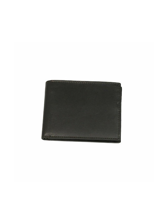 Privato QF-04 Men's Leather Wallet Black