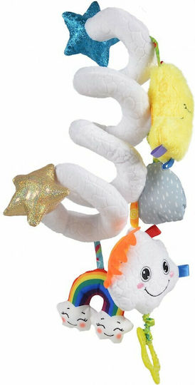 Bali Bazoo Spiral Toy for Crib and Stroller with Teether Sensory Cloud DD80231