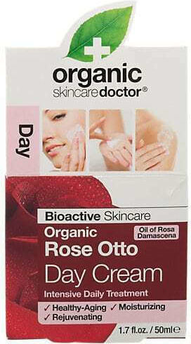 Dr.Organic Rose Otto Cream Face Day with Aloe Vera 50ml