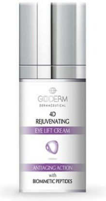 Gooderm 4D Verjüngende Augenbefeuchter für Anti-Aging Taschen Feuchtigkeitsspendend & Schwarze Kreise 30ml