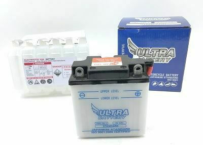 BS Conventional Motorradbatterie 6N6-3B-1-SM mit Kapazität 6.3Ah