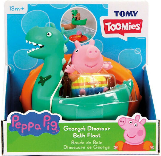 Tomy Peppa Dinosaur Bath Float για 18+ Μηνών (Διάφορα Σχέδια) 1τμχ