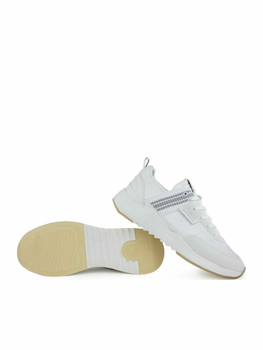 Alpha Base Ανδρικά Sneakers Λευκά