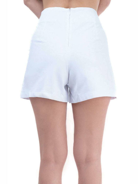 MY T Women's High-waisted Shorts White