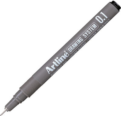 Artline EK-231 Μαρκαδόρος Σχεδίου 0.1mm Μαύρος