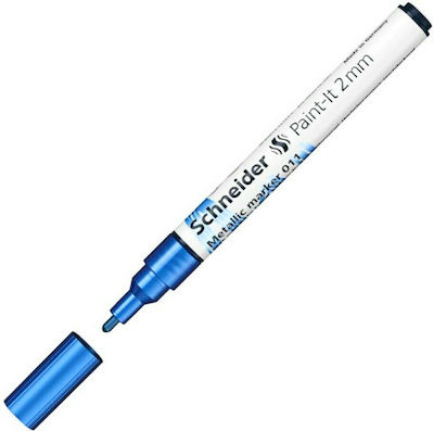 Schneider Paint-It Drawing Marker 2mm Blue Metallic 1pcs