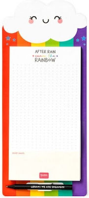 Legami Milano Don't Forget Rainbow Notebook with Pen Holder Multicolour