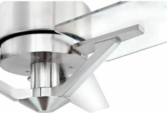 Westinghouse Julien Ανεμιστήρας Οροφής 137cm Ασημί