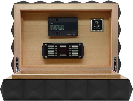 Colibri Quasar Holz Zigarrenbefeuchter 45 mit digitalem Hygrometer 33cmx22.5cmx11cmcm