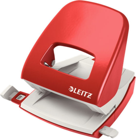 Leitz Paper 2-Hole Puncher with Guide for 30 Sheets