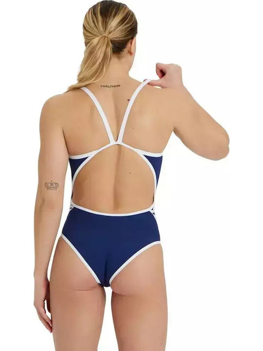 Icons Super Fly Panel Αθλητικό Ολόσωμο Μαγιό Navy Μπλε