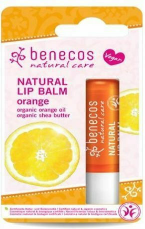 Benecos Natural Lip Balm Orange 4.5gr