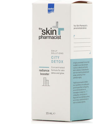 InterMed The Skin Pharmacist City Detox Kindersitz Gesicht für Glanz , Aufhellung & Entgiftung 15ml