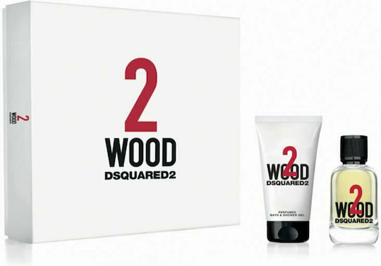 Dsquared2 Wood Men's Set with Eau de Toilette 3pcs