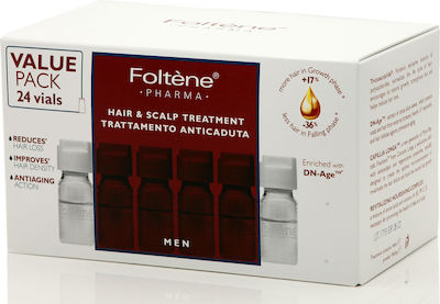 Foltene Hair & Scalp Treatment Αμπούλες Μαλλιών κατά της Τριχόπτωσης για Άνδρες 24x6ml