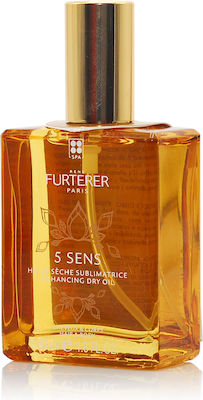 Rene Furterer 5 Sens Enhancing Dry Oil for Face, Hair, and Body 50ml