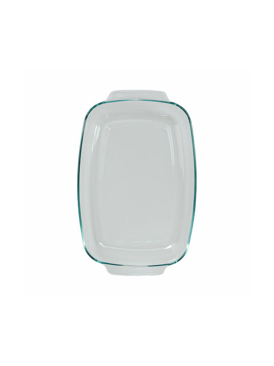 Estia Crystal Glass Rectangular Heat-Resistant Cookware 5000ml