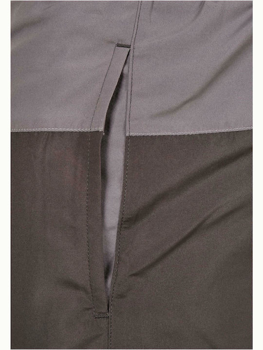 Men's Swimwear Shorts Black Bird / Asphalt Striped