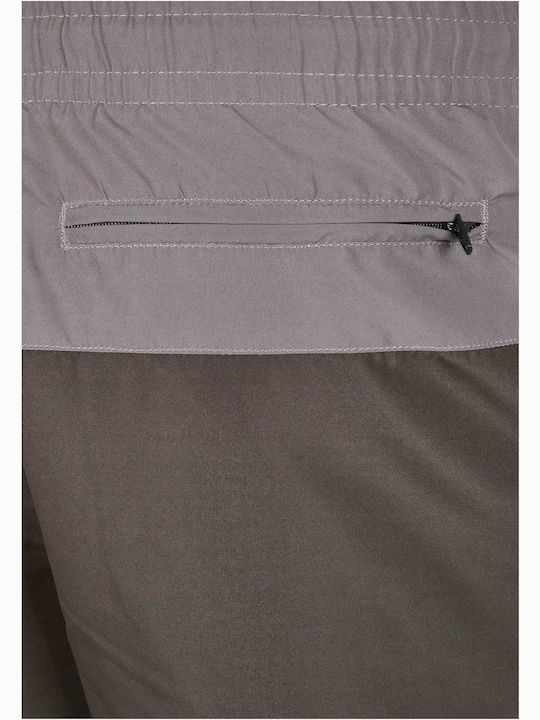 Men's Swimwear Shorts Black Bird / Asphalt Striped