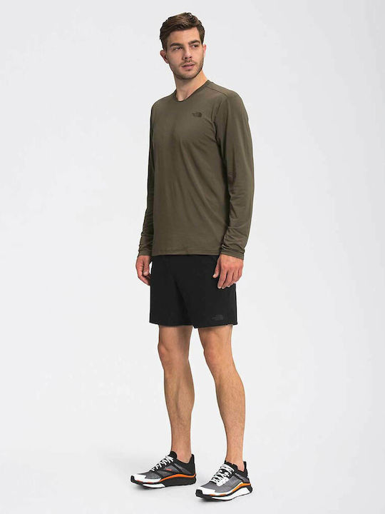 The North Face Wander Ανδρικό Κοντό Παντελόνι Πεζοπορίας Μαύρο