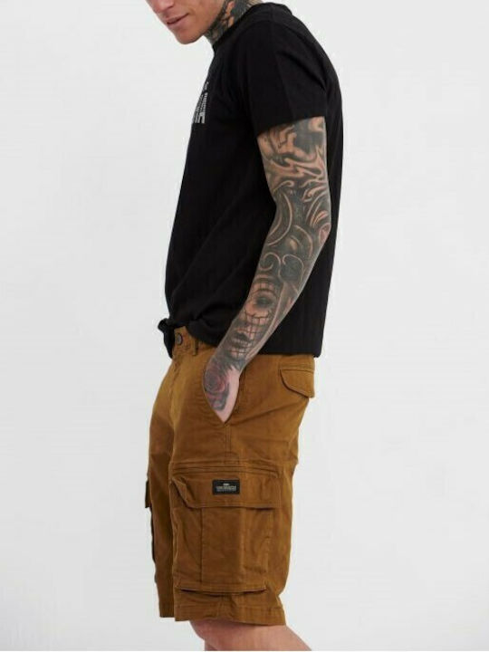 Men's Shorts Cargo Olive Brown