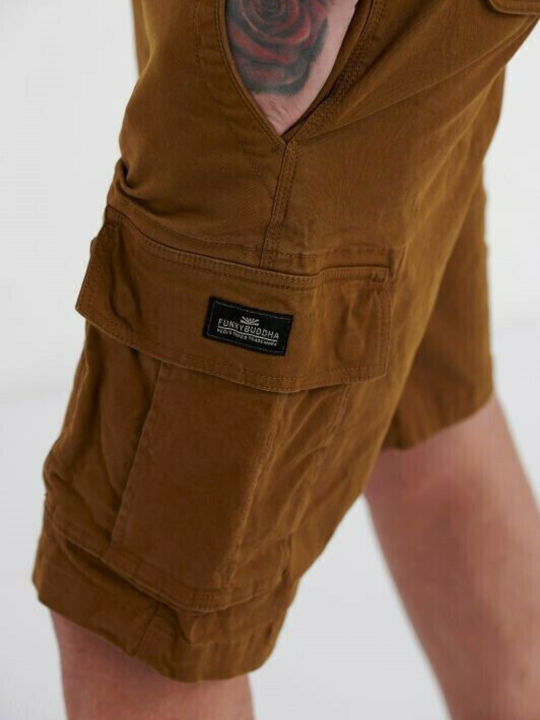 Men's Shorts Cargo Olive Brown