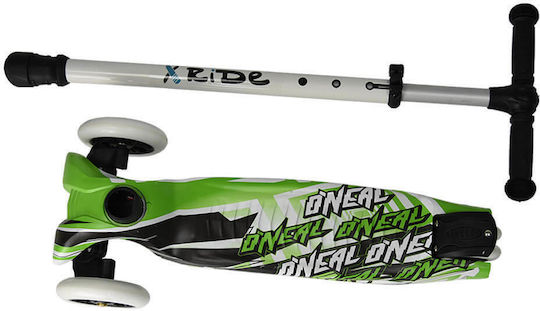 Bebe Stars Scuter Copii X-Ride 3 Roți Pentru 3+ Ani Verde