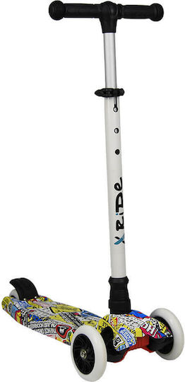 Bebe Stars Kids Scooter X-Ride 3-Wheel for 3+ Years Multicolour