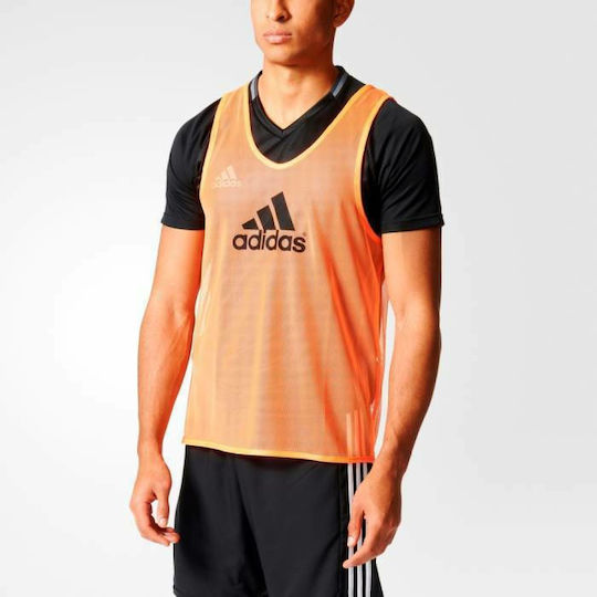 adidas Training Bib Adult Training Bib in Orange Color