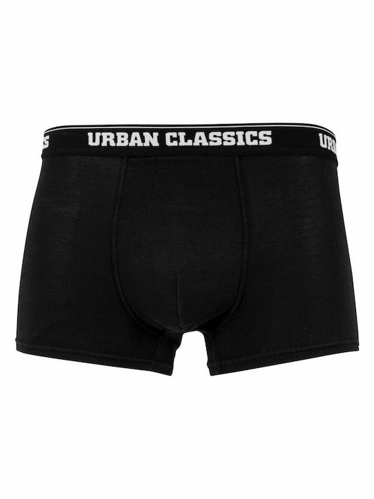 Urban Classics Ανδρικά Μποξεράκια Aop / Black / Jasper 3Pack