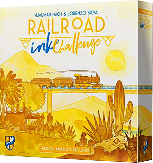 Brettspiel Railroad Ink Challenge für 1-4 Spieler 8+ Jahre (EN) Horrible Guild