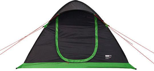 High Peak Swift 3 Σκηνή Camping Pop Up Μαύρη 3 Εποχών για 3 Άτομα 210x180x130εκ.